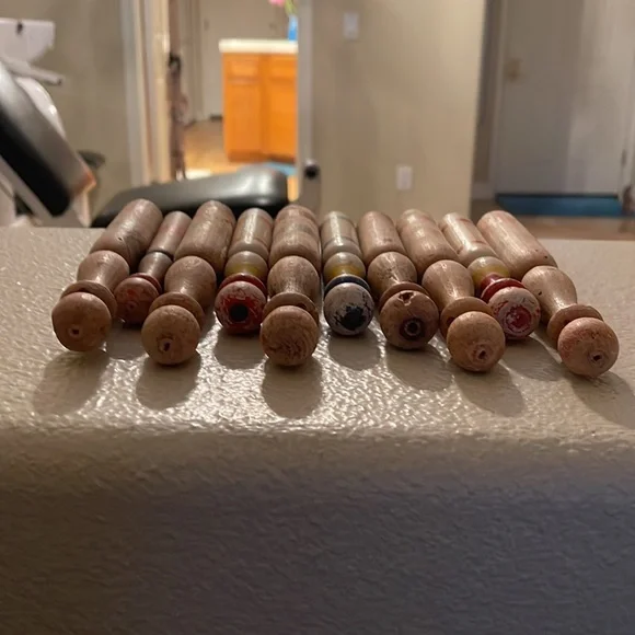 10 Antique French skittles….different sizes〰️ - Picture 12 of 12